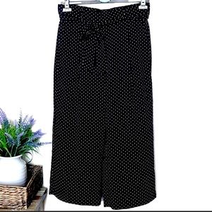 Halogen Wide Leg Pants with Removable Tie Waist Belt - Never worn.